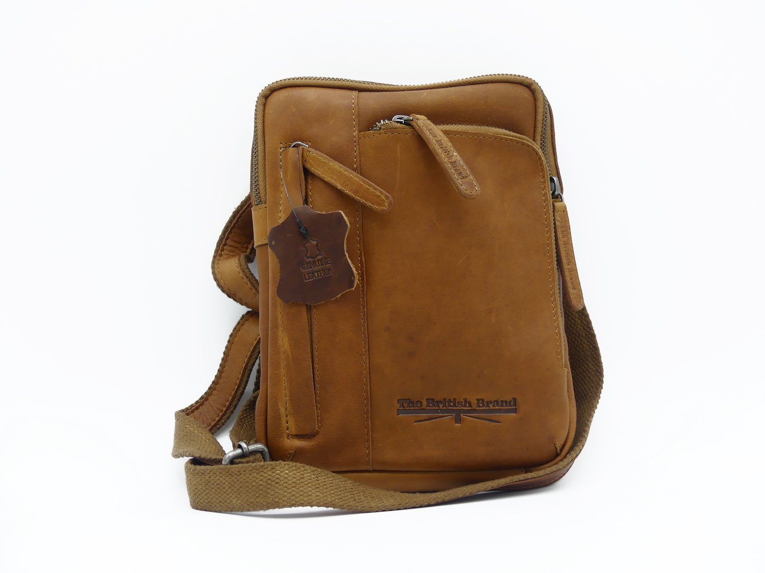 Umhängetasche / Mini-Tasche Jasper cognac