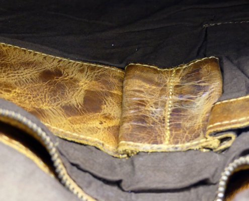 Ledertasche / Umhängetasche Ash vintage cognac