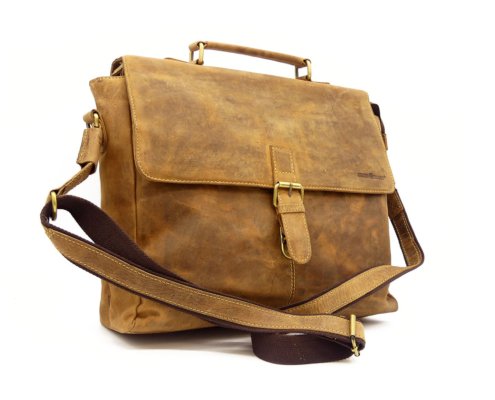 Messenger / Businesstasche Dave vintage-braun